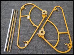 ケーブルドラムを持ち上げずに、リールスタンドにすることが可能  