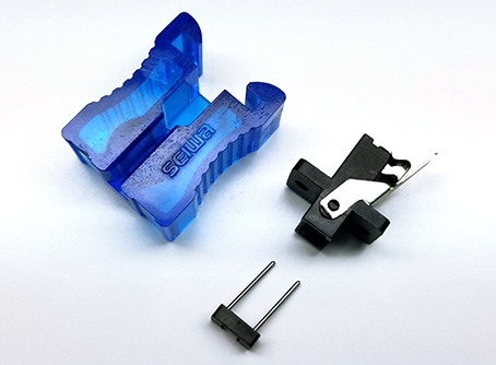 ＭＴコネクタでの測定で仮接続が早く簡単に出来る　MTコネクタ用ワンタッチアダプタ