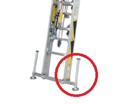 アルミ軽太のアウトリガーを軽太用アウトリガーに変更可能な軽太用アウトリガー伸縮管 片方１本のみ左右希望者は２本注文ください