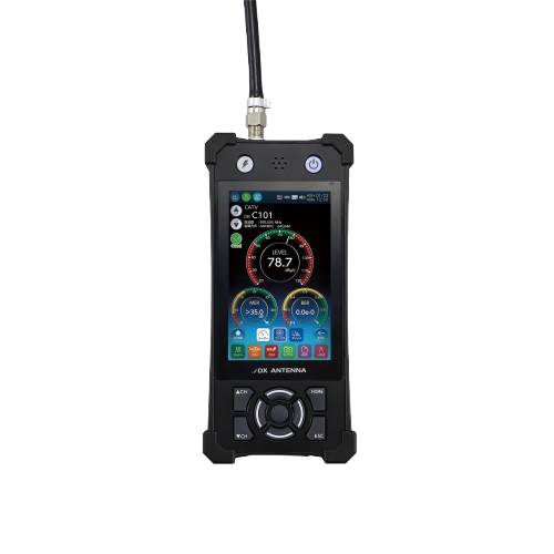 CATV上り下りやパイロット信号まで対応したレベルチェッカーが