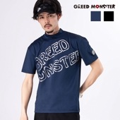 Bordering Logo モックネックTシャツ