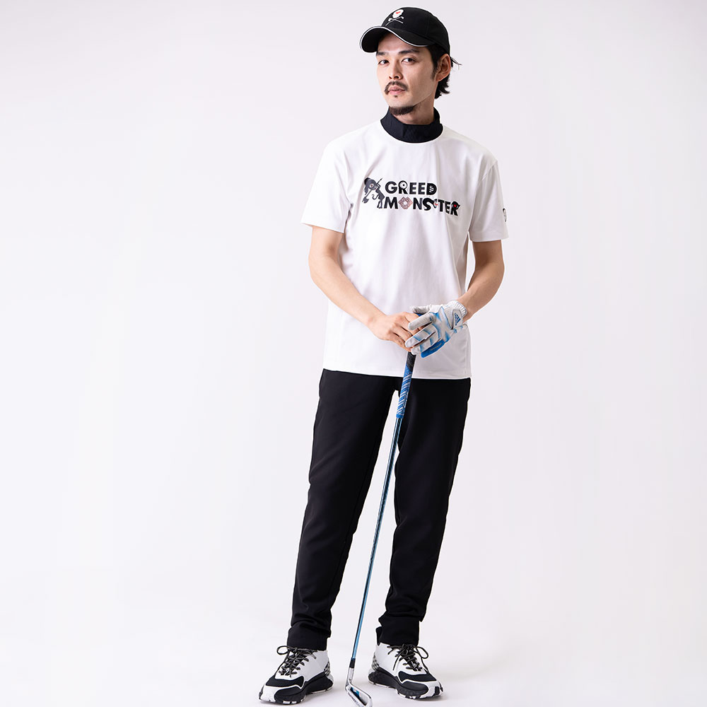 【GREED MONSTER】グリードモンスター Multi pattern モックネックTシャツ