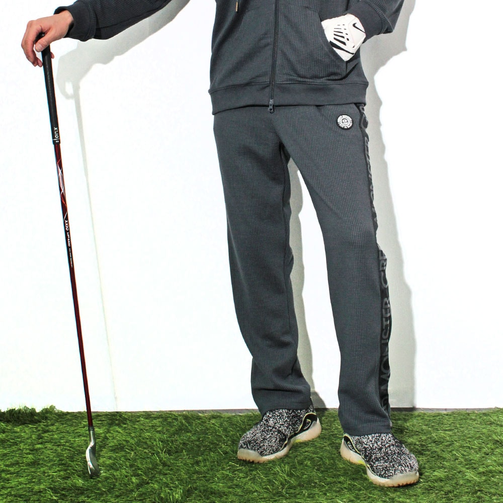 【GREED MONSTER】グリードモンスター LOGO TAPE ワッフルパンツ