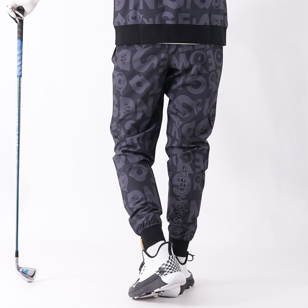 【GREED MONSTER】グリードモンスター WHOLE PATTERN ジョガーパンツ