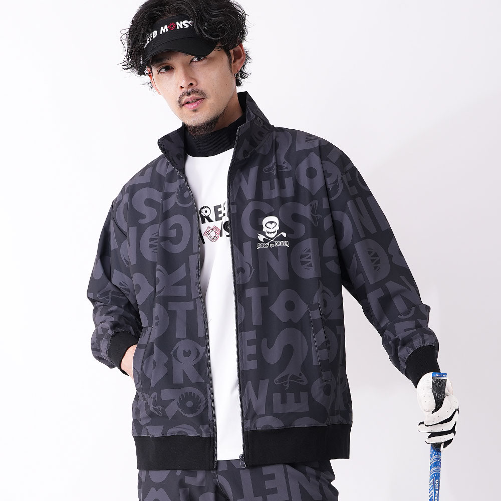 【GREED MONSTER】グリードモンスター WHOLE PATTERN トラックジャケット