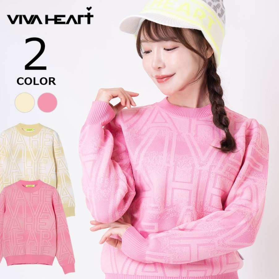 グラデーションロゴニット【VIVAHEART】