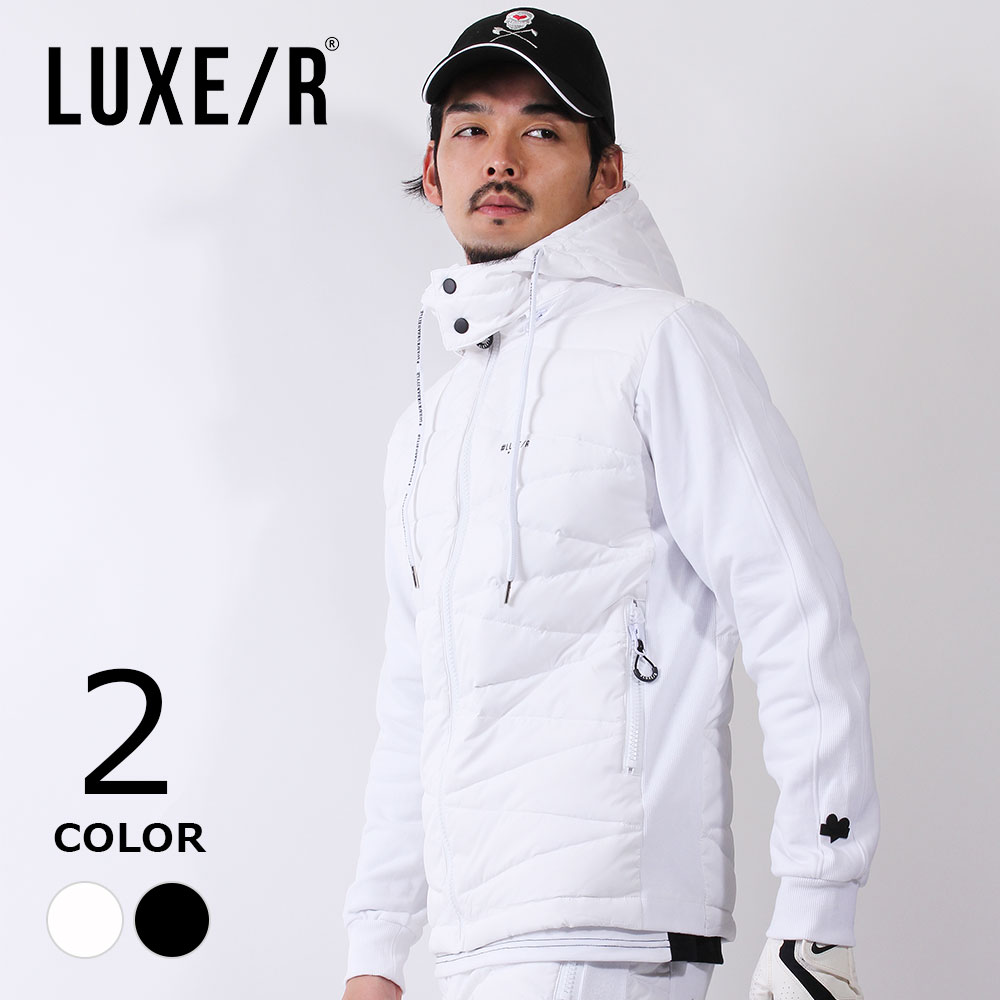 【MENS】LUXE/R GOLF ダウンフードジャケット