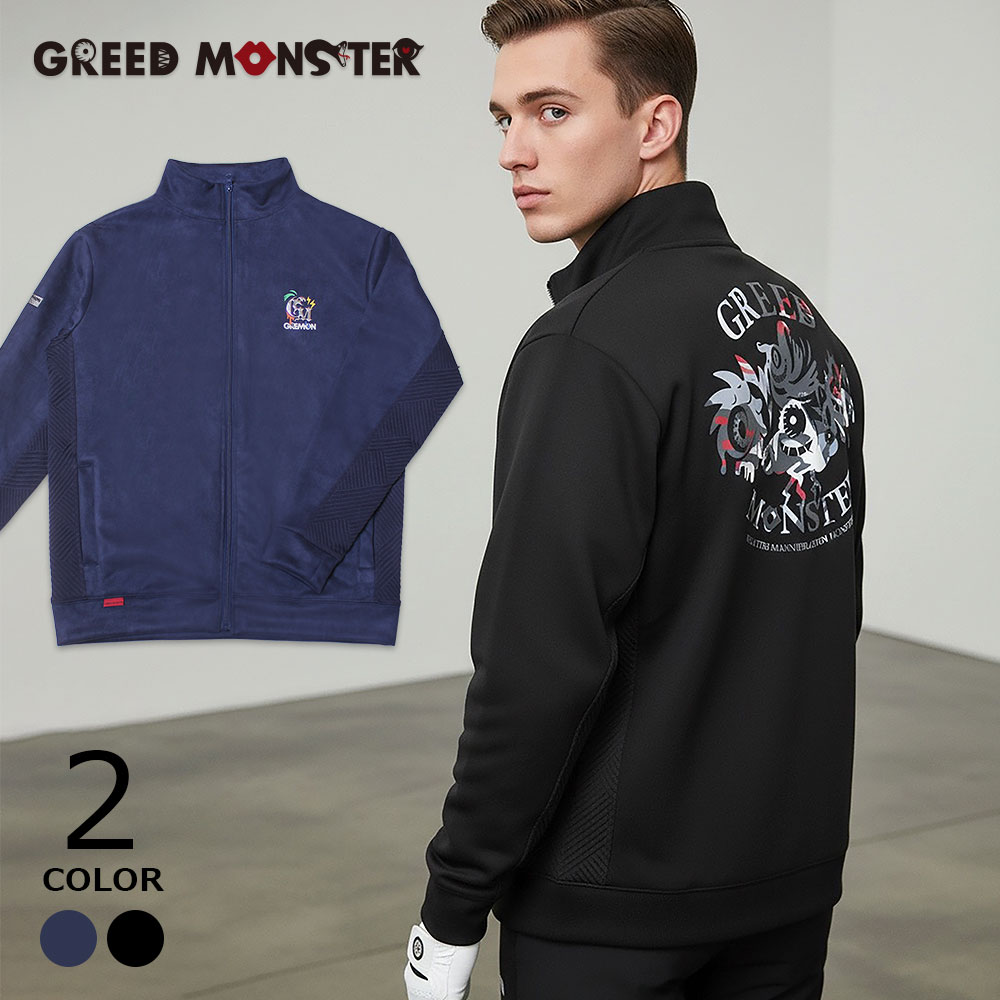 フェイクスウェードバックモンスタージャケット【GREED MONSTER】
