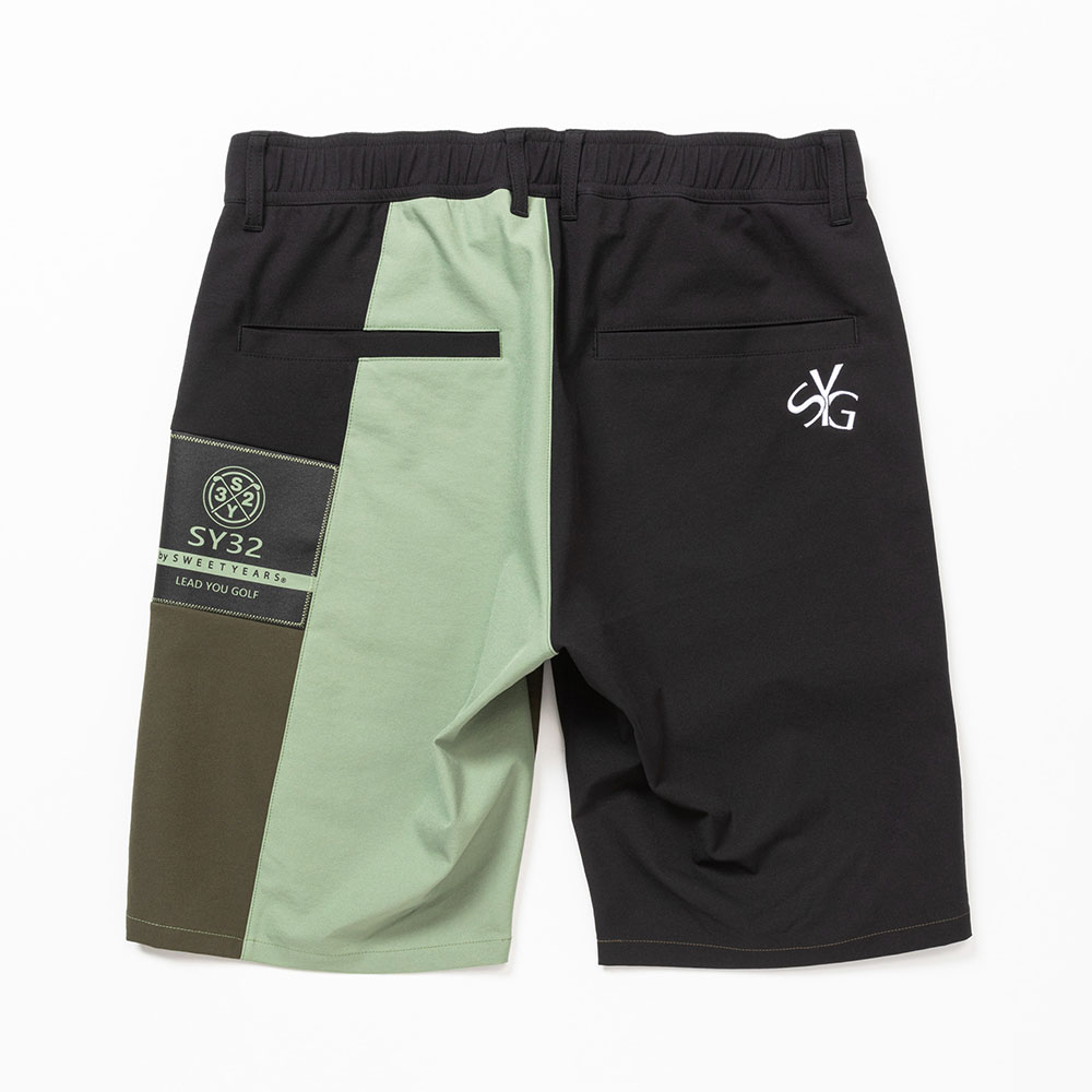 PATCHWORK DESIGN ショートパンツ【SY-32】