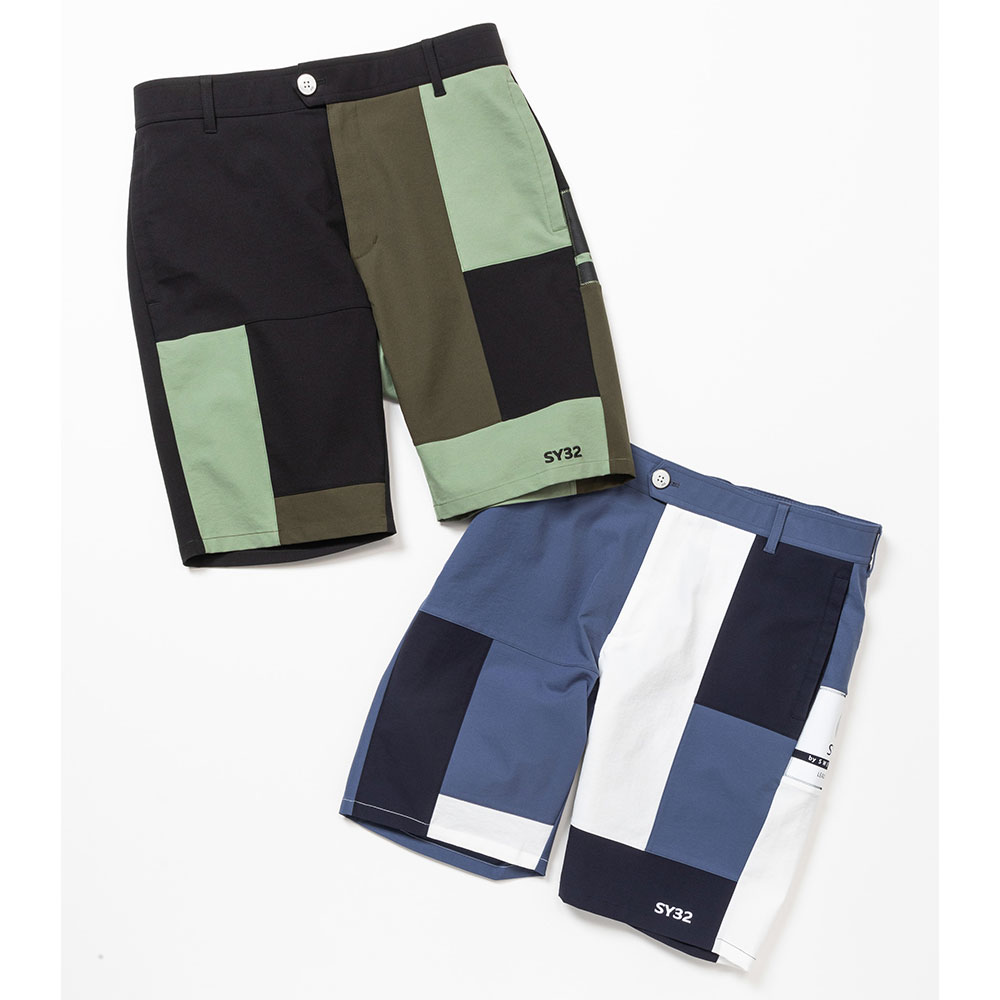 PATCHWORK DESIGN ショートパンツ【SY-32】