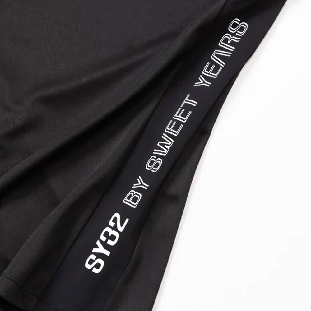 SIDE LINE N/S モックネックTシャツ【SY-32】 | レディース