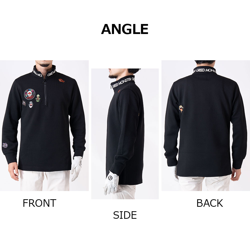 ジャガード ロゴ テープ スタンドカラー ジャケット【GREED MONSTER】 