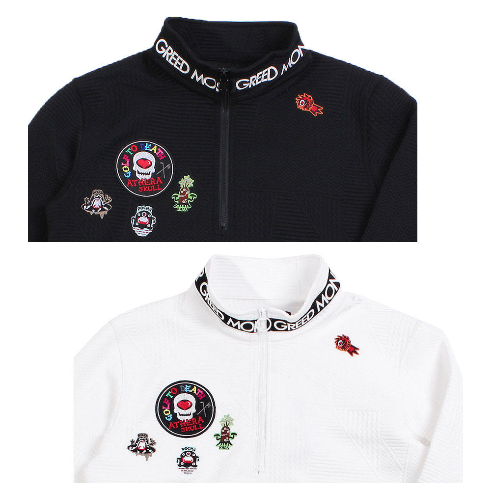 ジャガード ロゴ テープ スタンドカラー ジャケット【GREED MONSTER】 