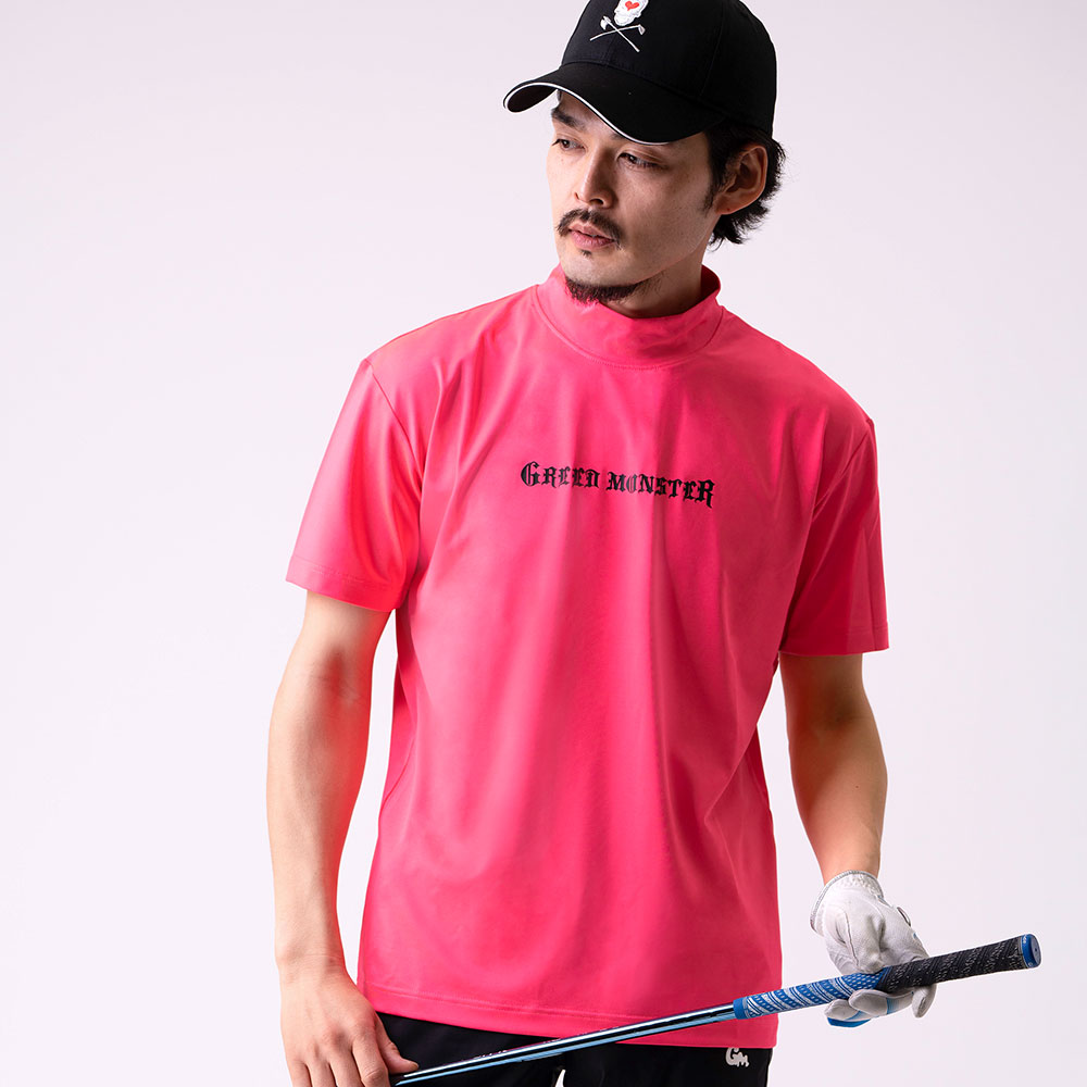 【GREED MONSTER】グリードモンスター GEKIRIN ATHERA ネオンカラーモックネックTシャツ