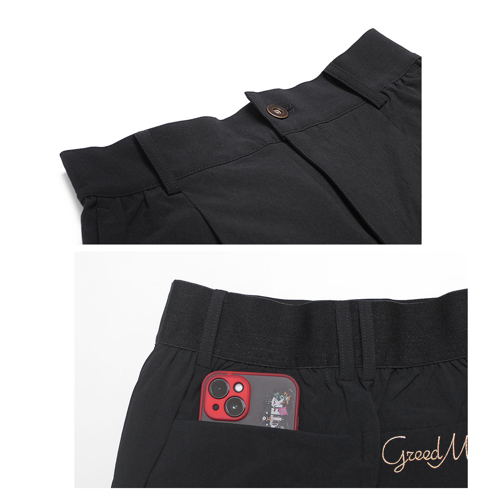 国産レディース9分丈/アンクルストレッチパンツ【GREED MONSTER】