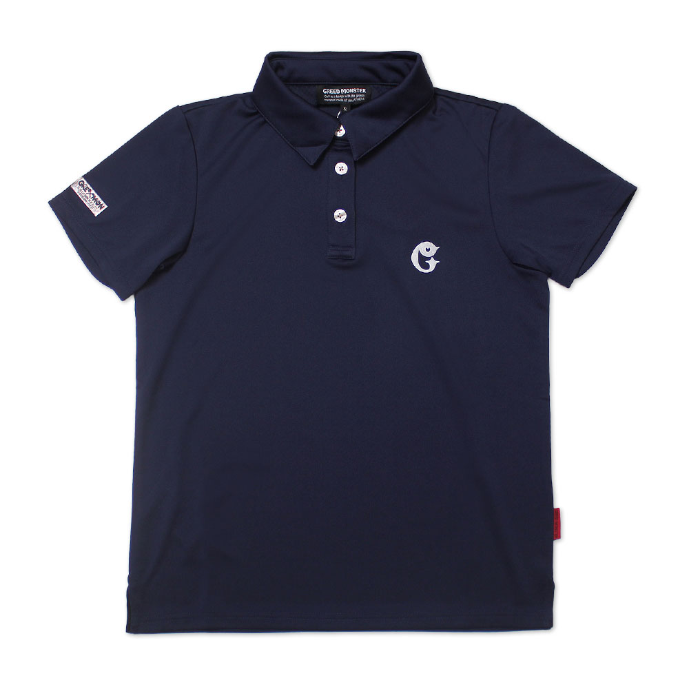 国産2層プリント半袖ポロシャツ【GREED MONSTER】