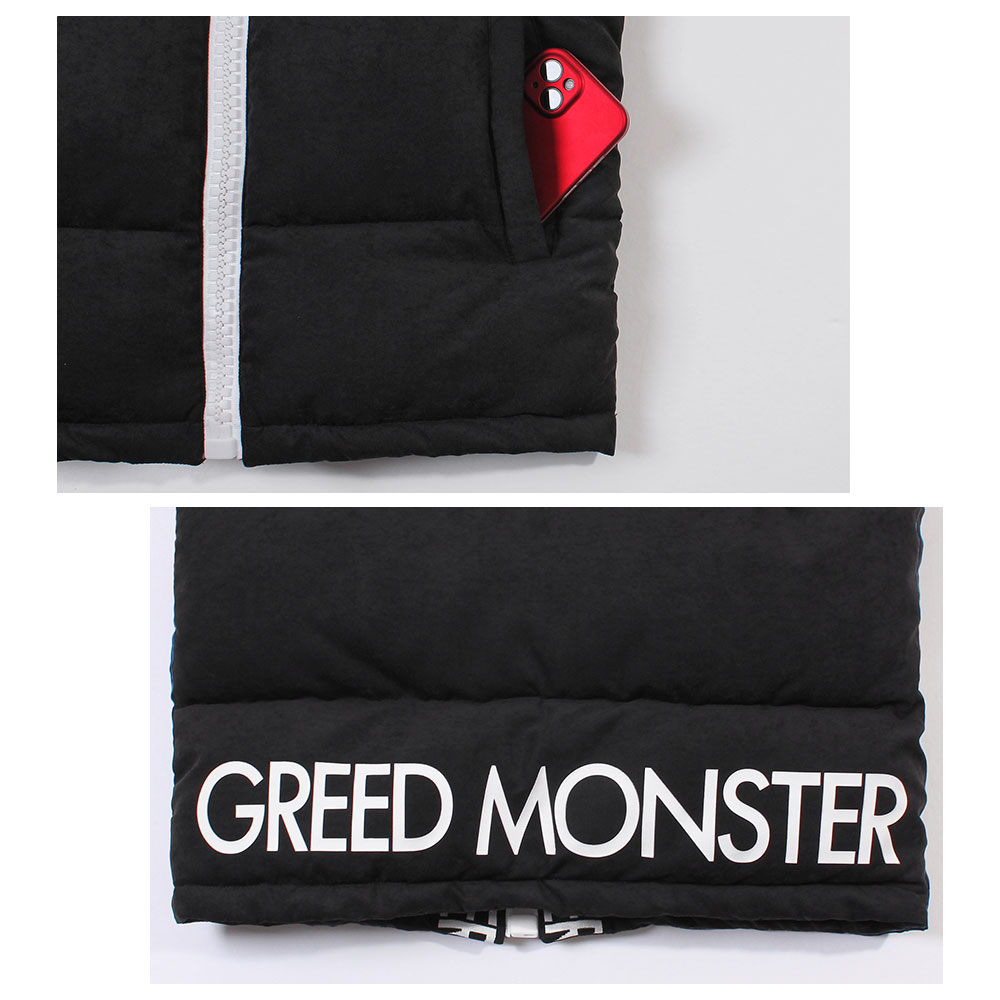 ポリピーチ 中綿ベスト【GREED MONSTER】