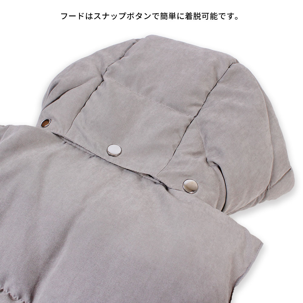 ポリピーチ 中綿ベスト【GREED MONSTER】