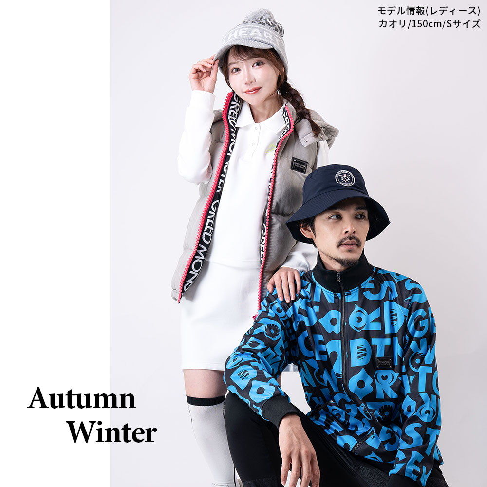 ポリピーチ 中綿ベスト【GREED MONSTER】