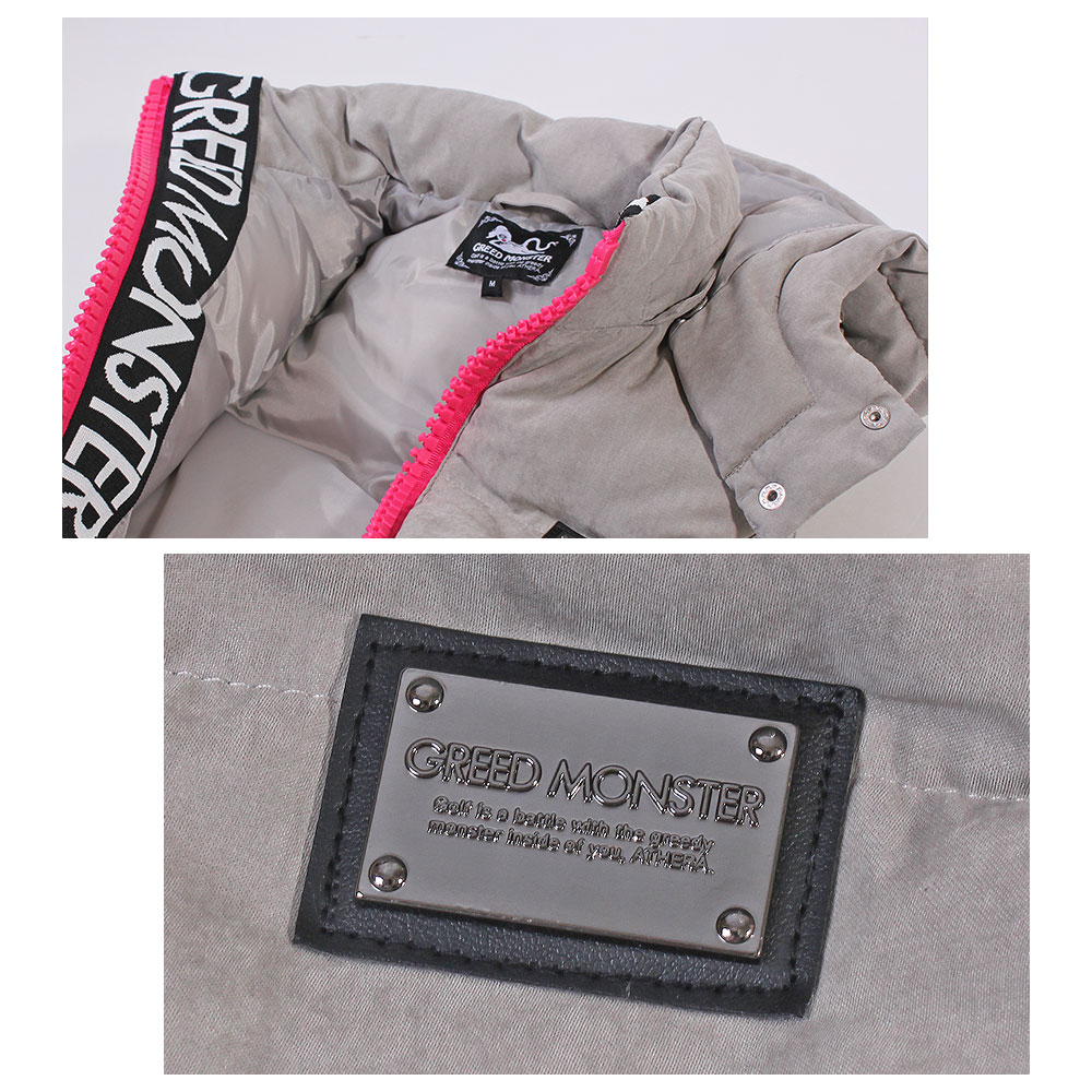 ポリピーチ 中綿ベスト【GREED MONSTER】