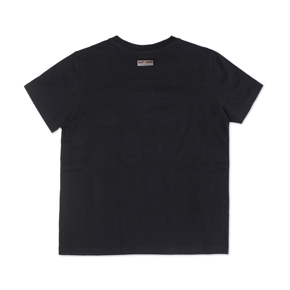 ネオンスプレー立体刺繍半袖Tシャツ【GREED MONSTER】