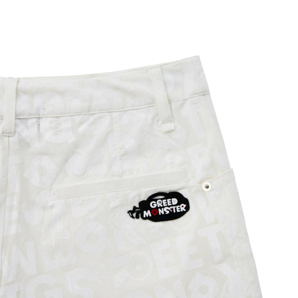 【GREED MONSTER】グリードモンスター Panel print スカートパンツ