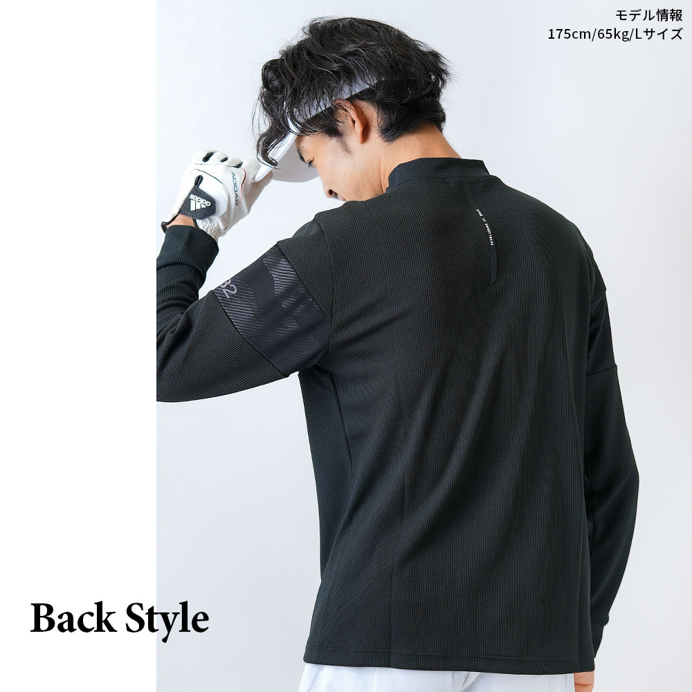 ミニワッフルロングモックネック【SY32 GOLF】