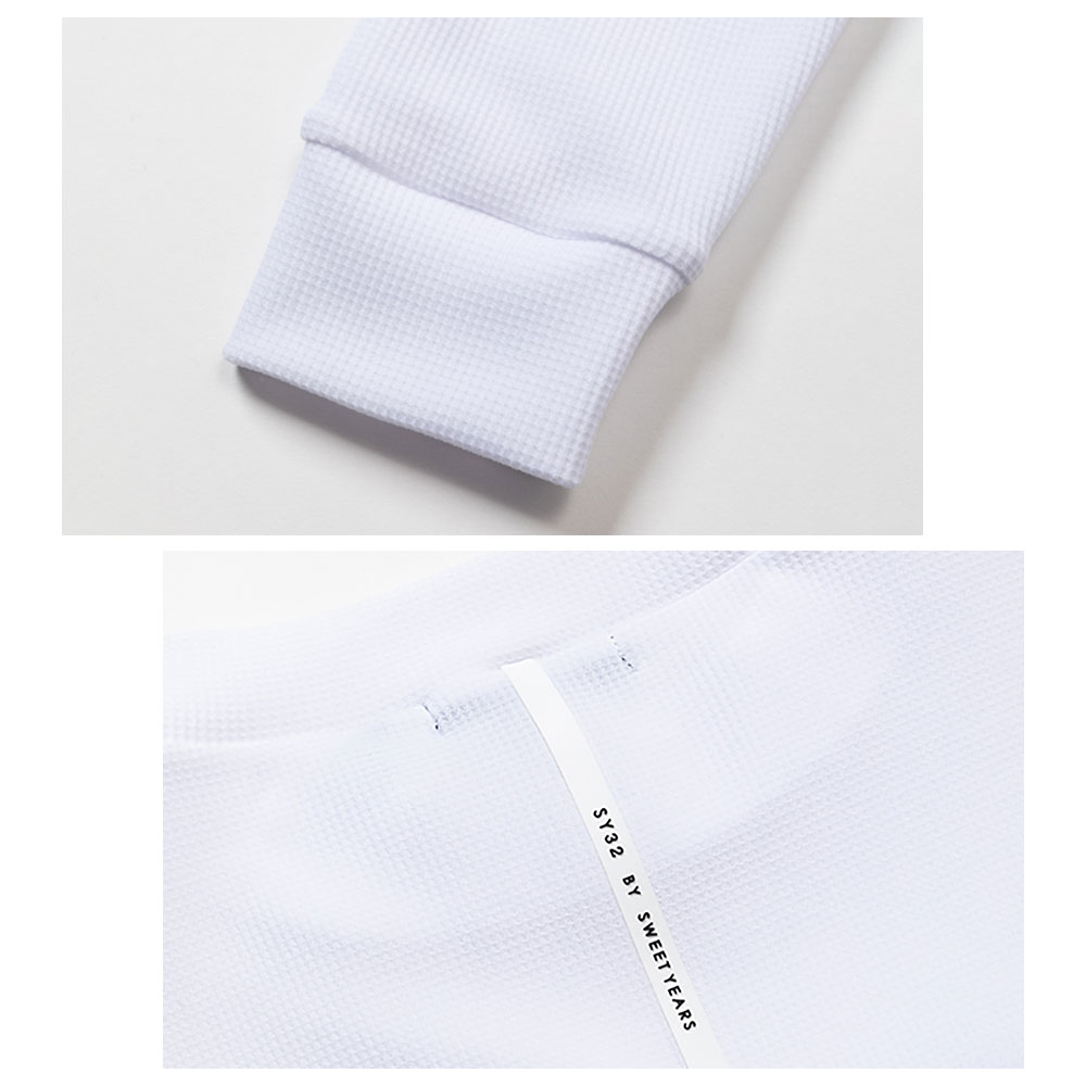 ミニワッフルロングモックネック【SY32 GOLF】