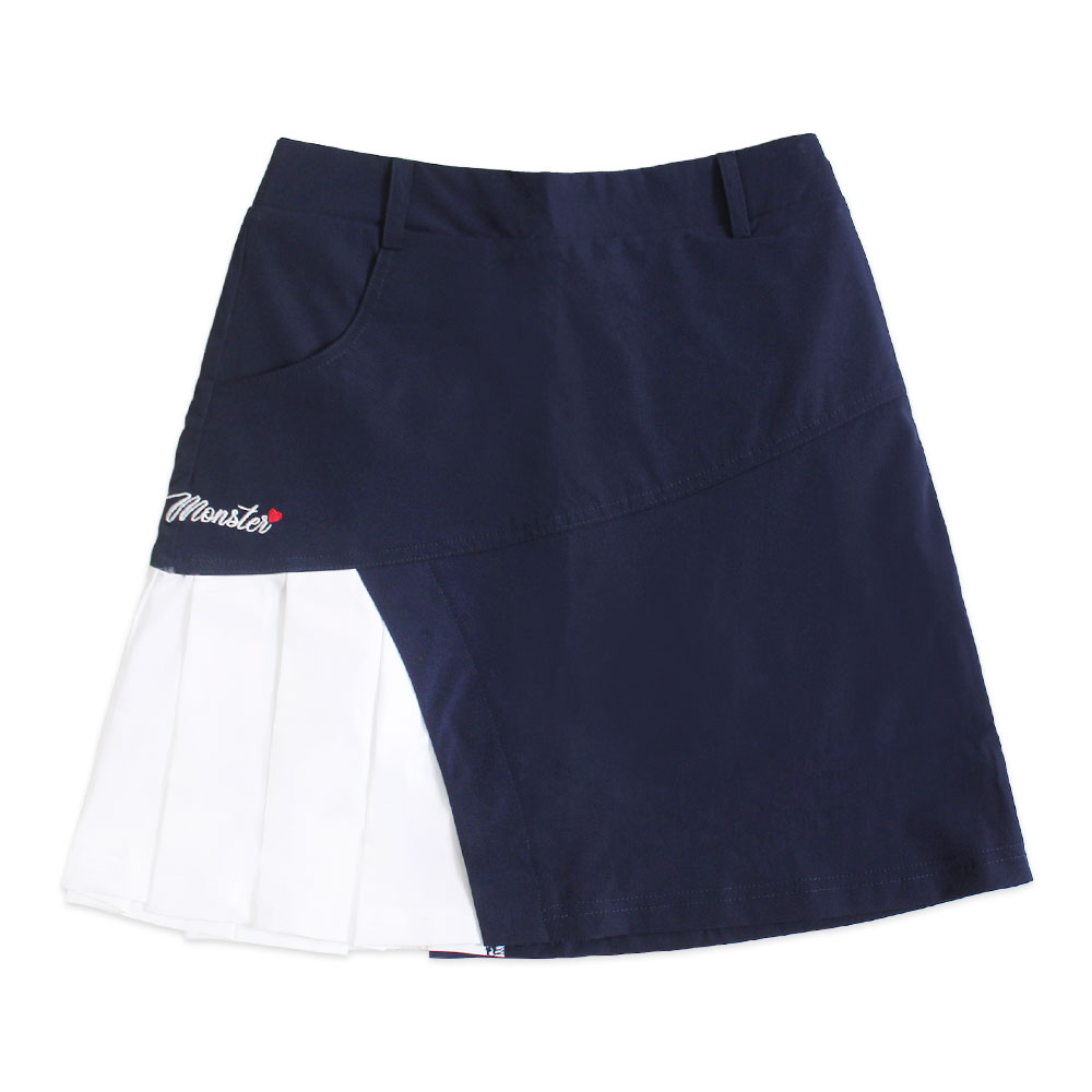 アシンメトリープリーツスカート【GREED MONSTER】