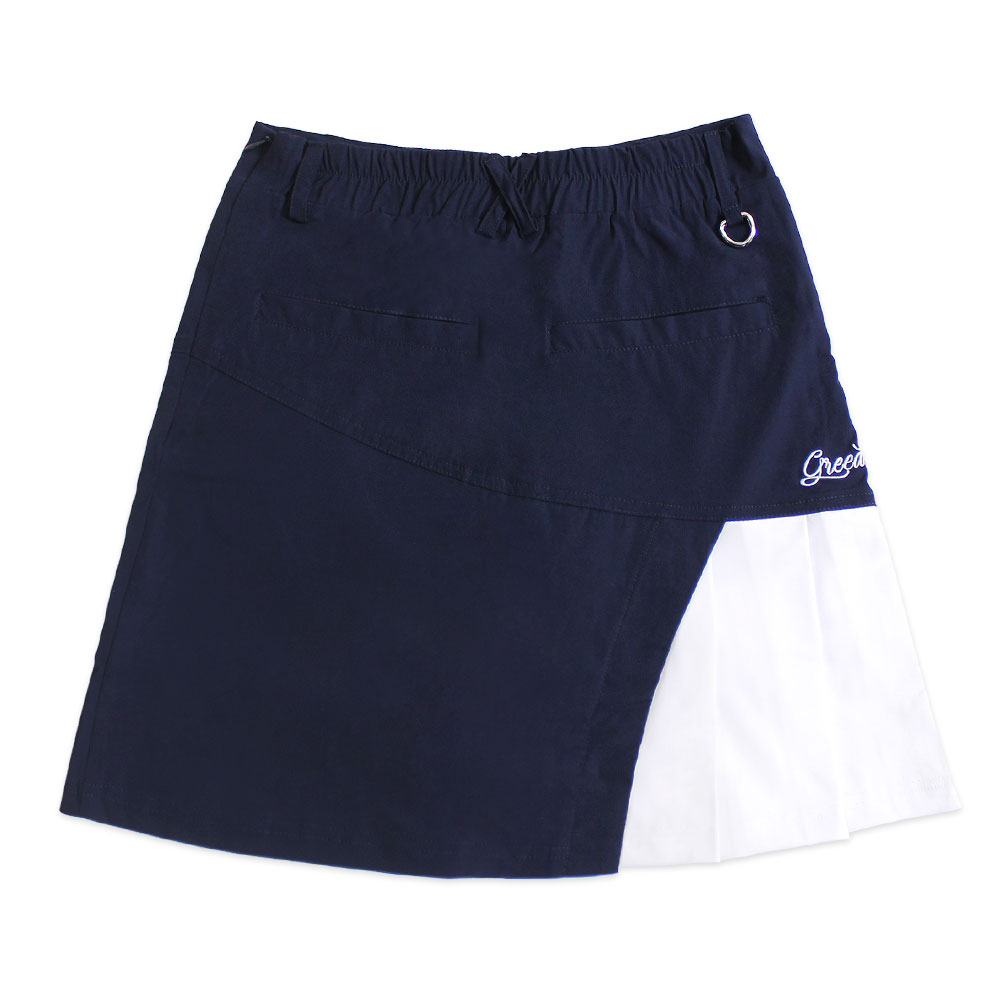 アシンメトリープリーツスカート【GREED MONSTER】