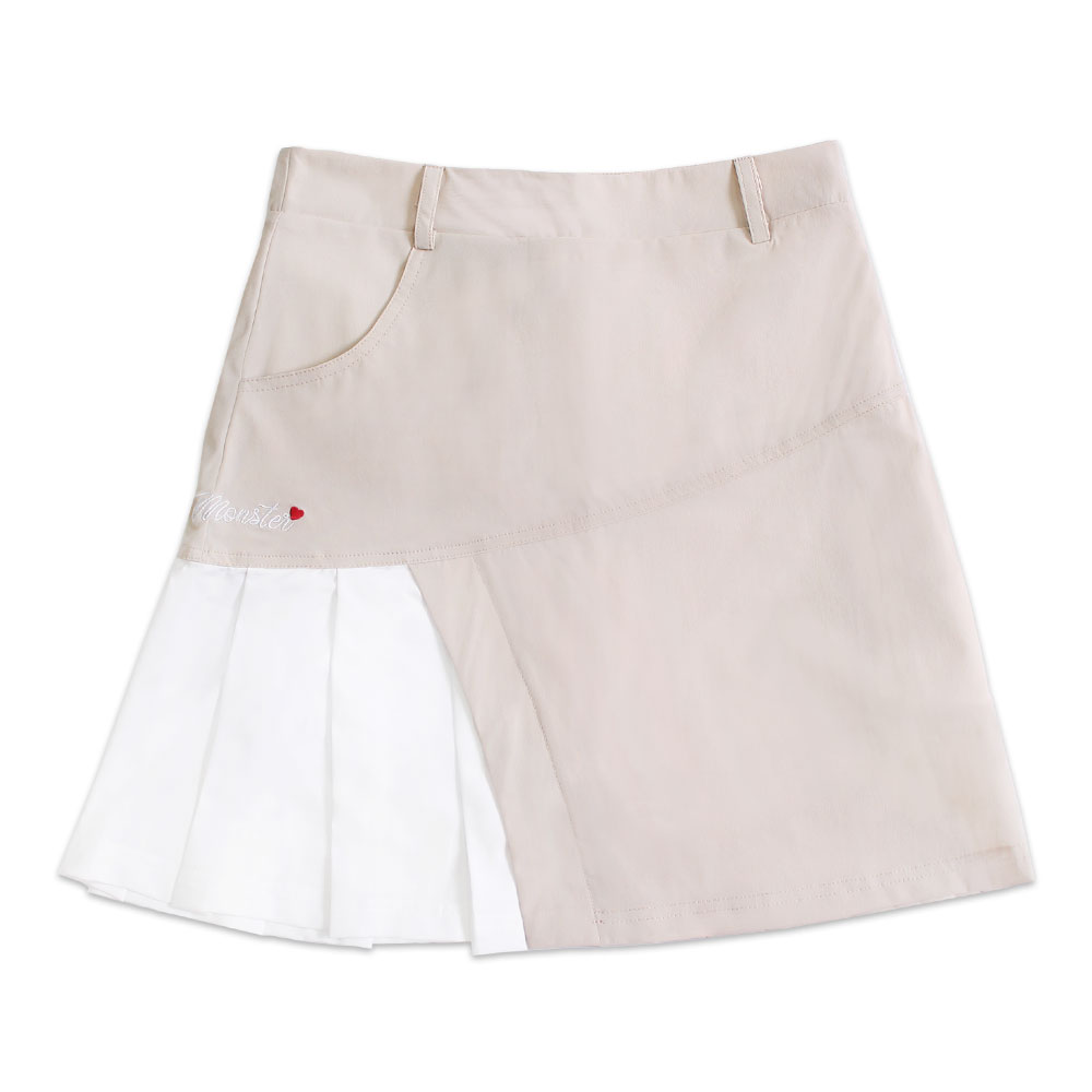 アシンメトリープリーツスカート【GREED MONSTER】