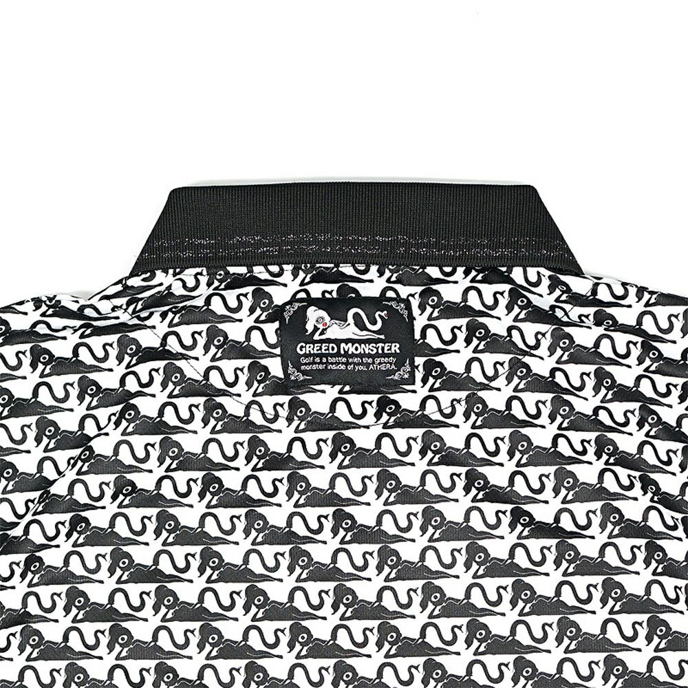 ATHERA pattern ポロシャツ