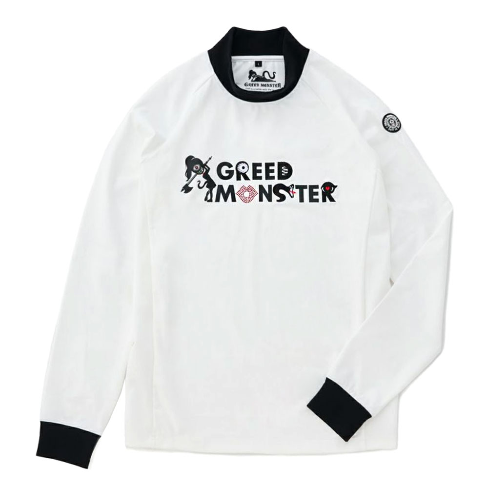 【GREED MONSTER】グリードモンスター Multi pattern モックネック長袖カットソー
