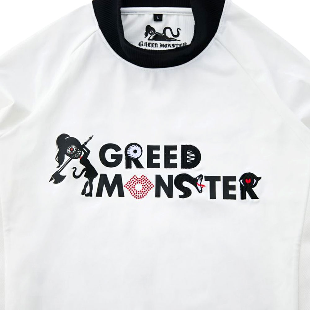 【GREED MONSTER】グリードモンスター Multi pattern モックネック長袖カットソー