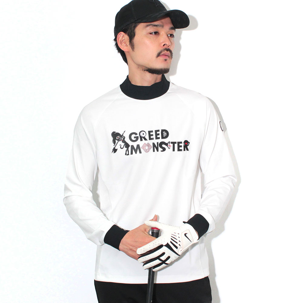 【GREED MONSTER】グリードモンスター Multi pattern モックネック長袖カットソー