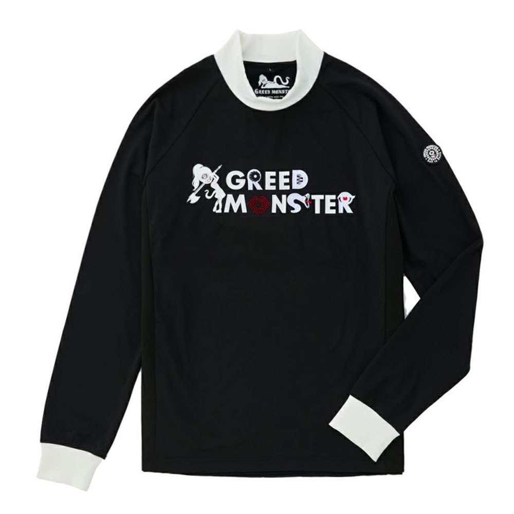 【GREED MONSTER】グリードモンスター Multi pattern モックネック長袖カットソー