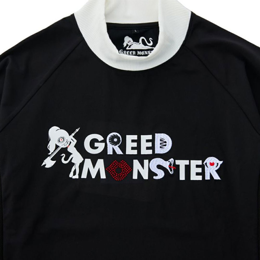 【GREED MONSTER】グリードモンスター Multi pattern モックネック長袖カットソー