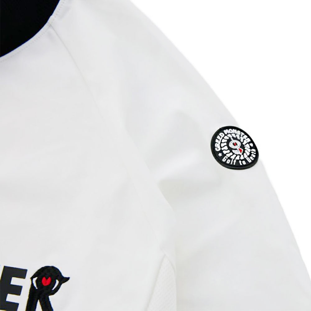 Multi pattern モックネック長袖カットソー