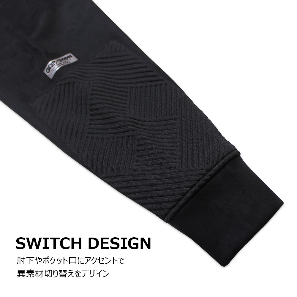 フェイクスウェードプルオーバーパーカー【GREED MONSTER】