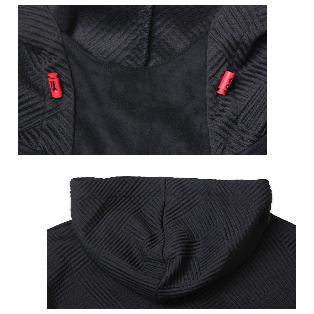 フェイクスウェードプルオーバーパーカー【GREED MONSTER】