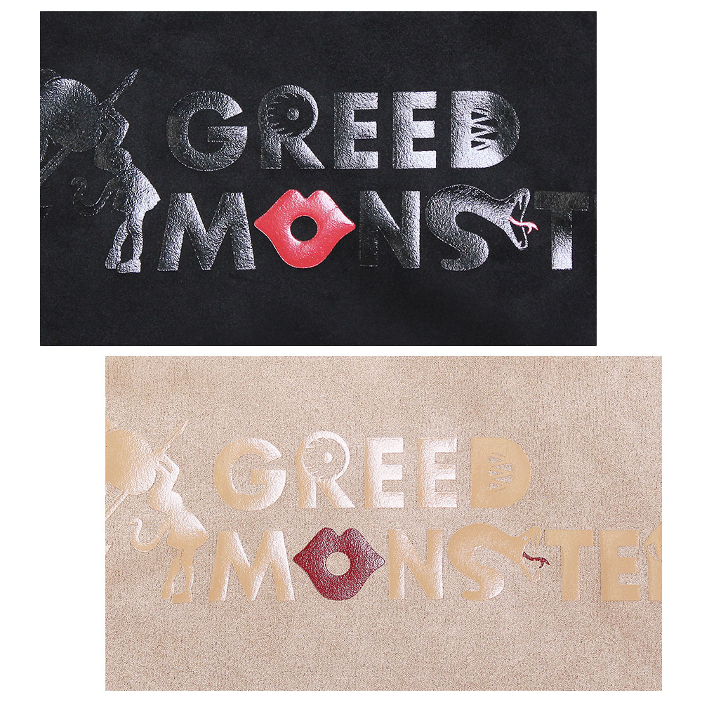 フェイクスウェードプルオーバーパーカー【GREED MONSTER】