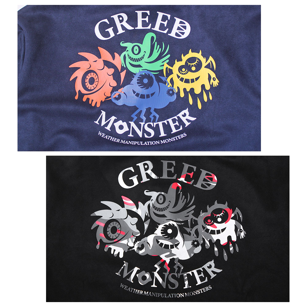 フェイクスウェードバックモンスタージャケット【GREED MONSTER】