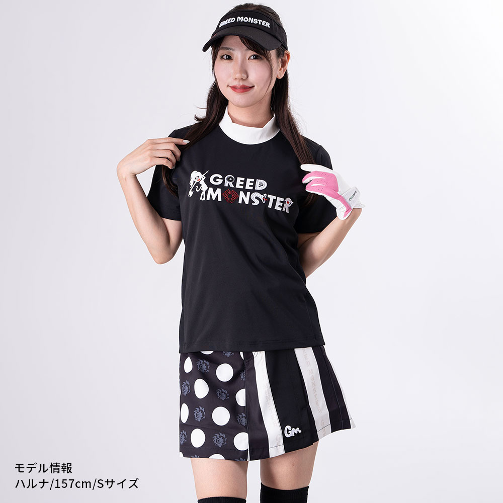 Stripe Dot GIRARI スカートパンツ