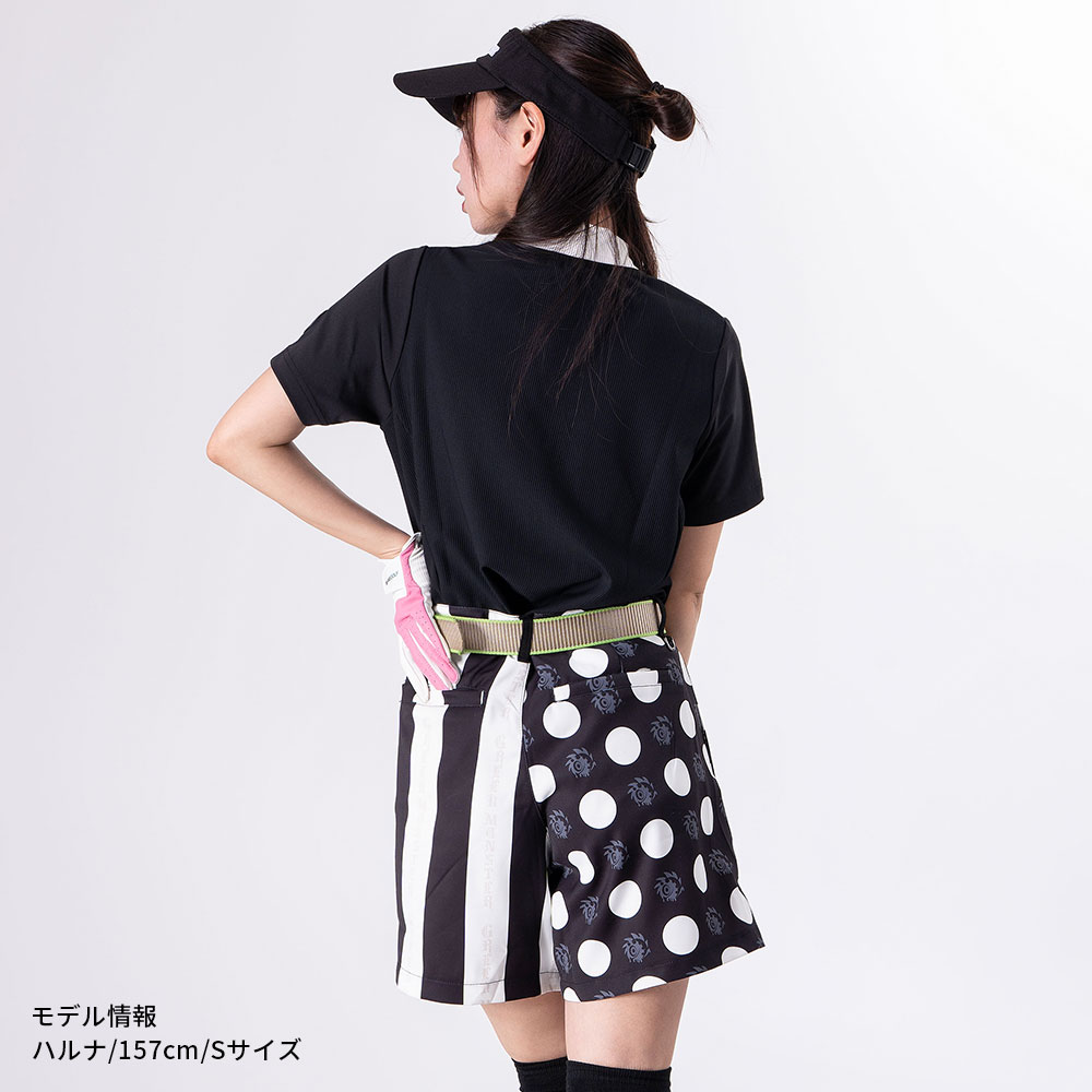 Stripe Dot GIRARI スカートパンツ