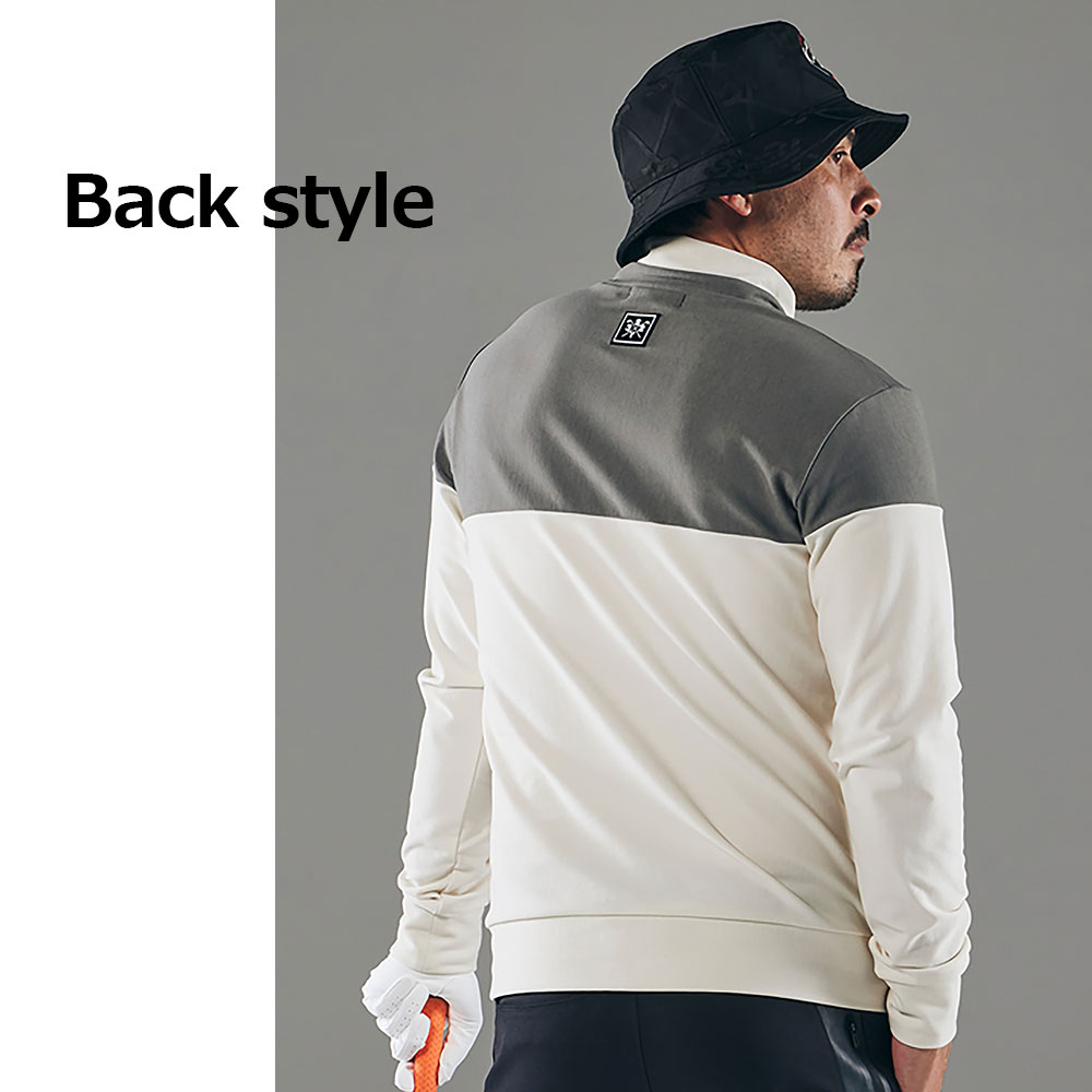 フロッキーSYロゴ長袖モックネック【SY32 GOLF】
