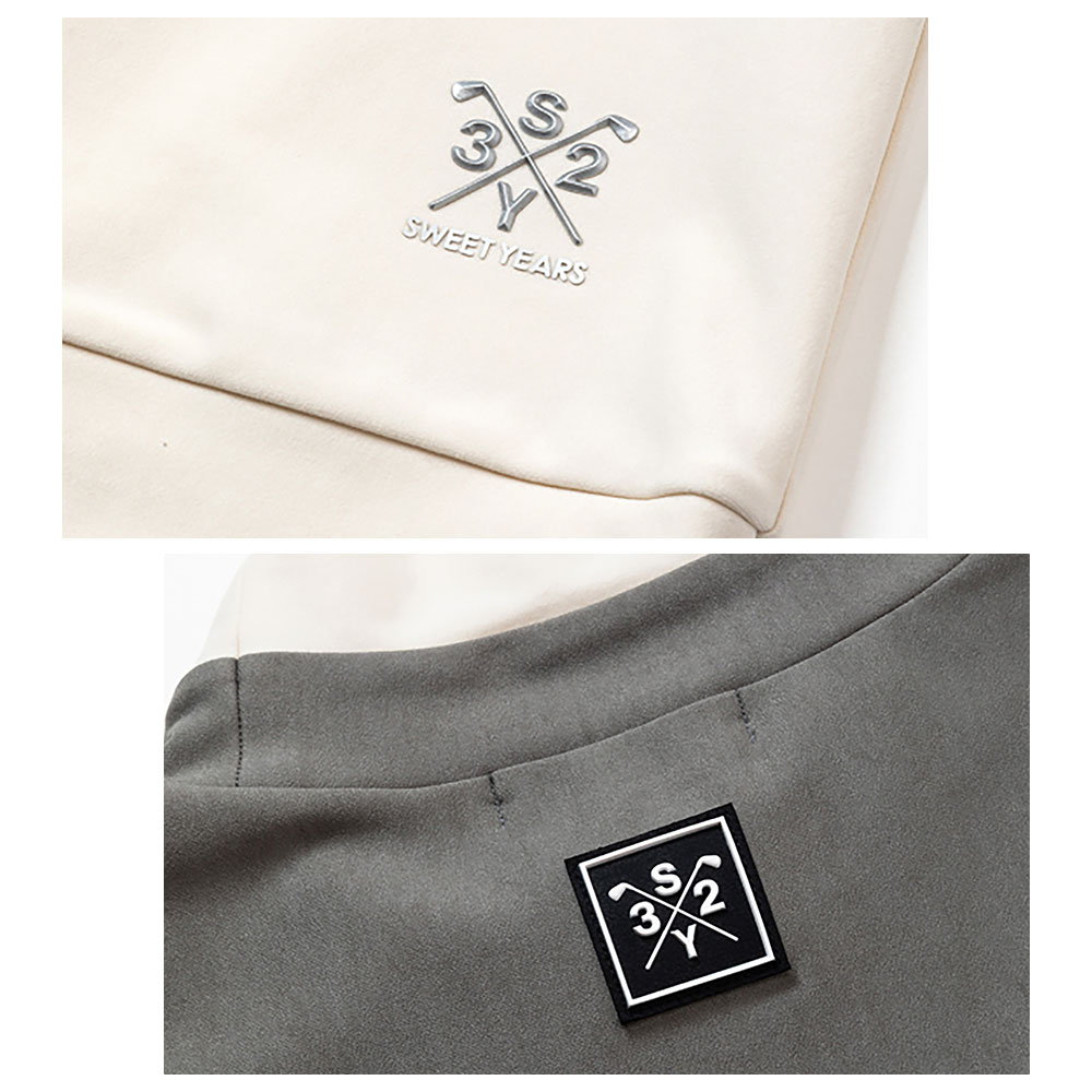 フロッキーSYロゴ長袖モックネック【SY32 GOLF】