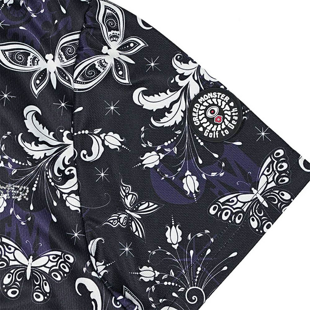 Butterfly Pattern ポロシャツ