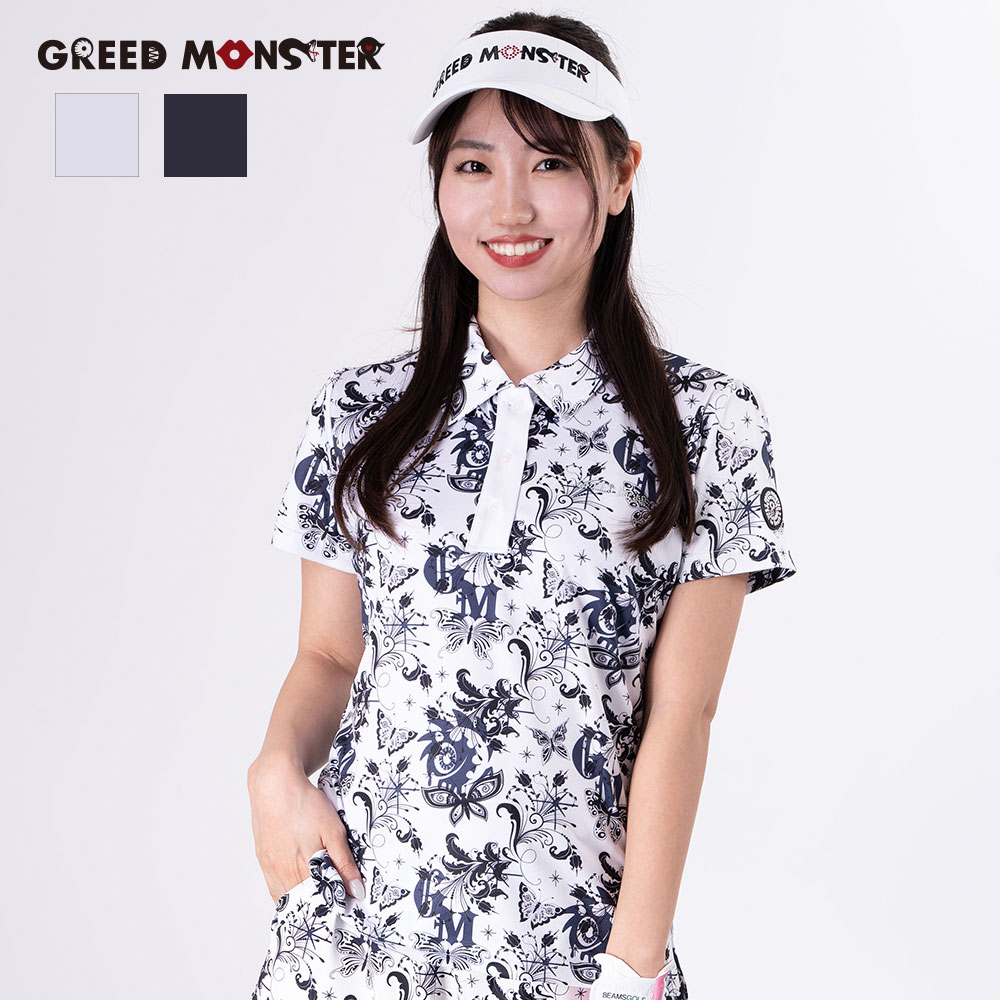 Butterfly Pattern ポロシャツ
