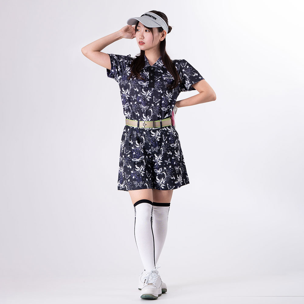 Butterfly Pattern ポロシャツ