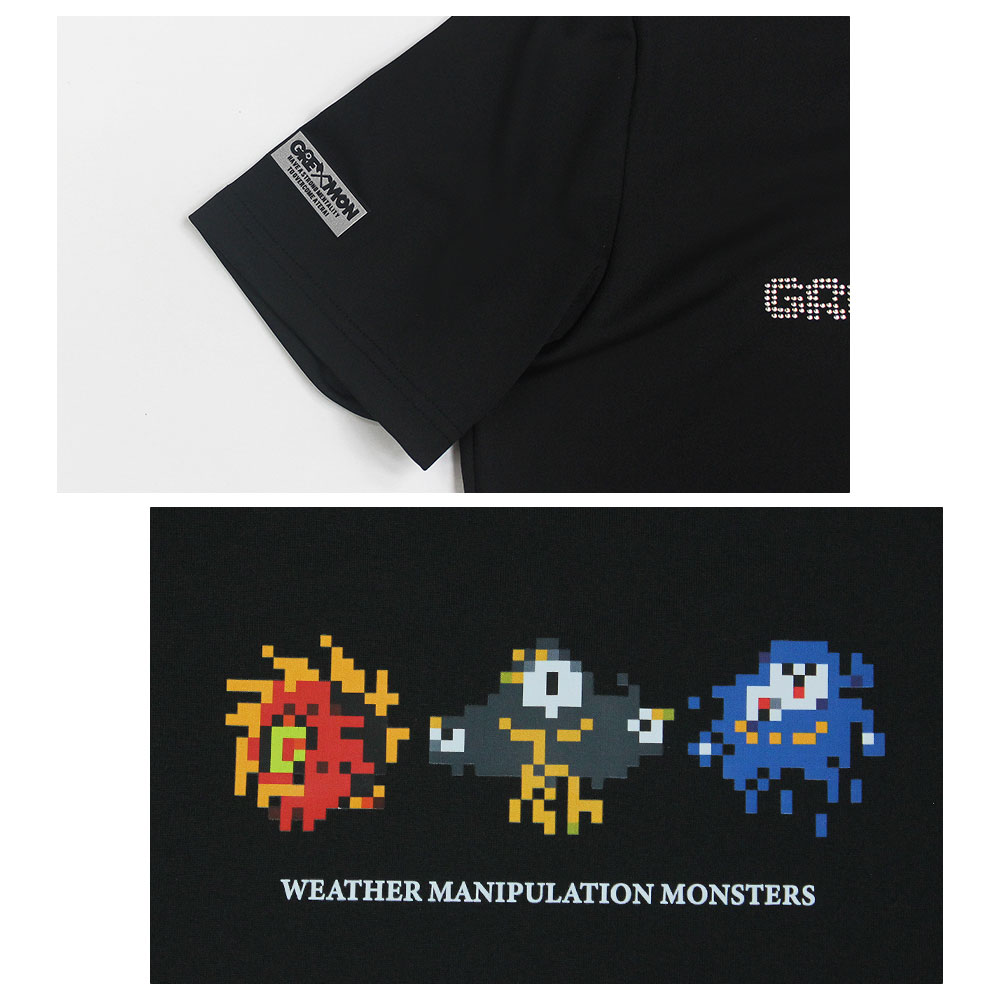 【GREED MONSTER】グリードモンスター ドットモンスター半袖モックネック